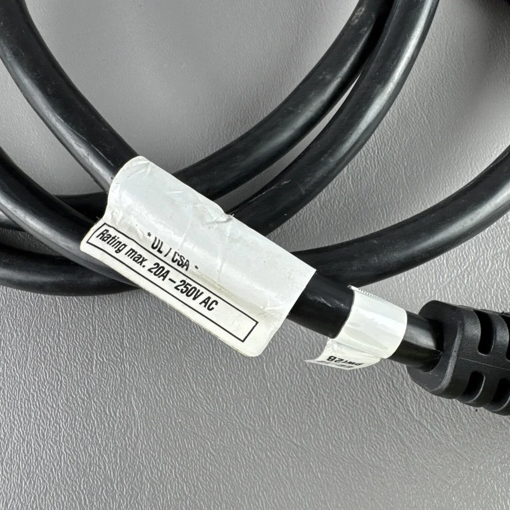 Marinco Male‎ Twist Lock Power Cable 20 Amp 250 VAC L6-20 8 Feet 3 Inches New